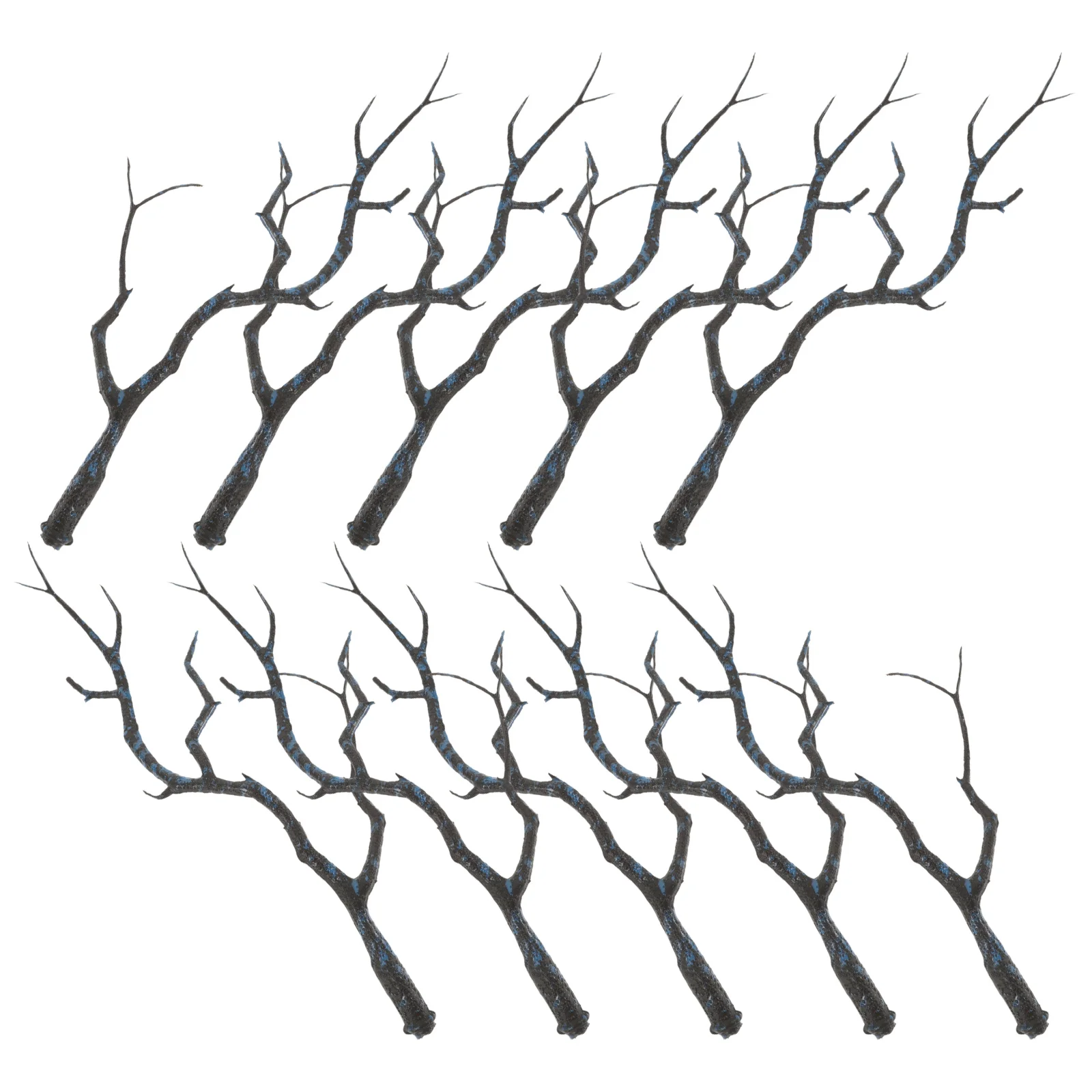 

10pcs Artificial Antler Branches Headdress Dry Twigs Vase Decor Home Table Accessories Fake Coral Stems DIY Flower Arrangement