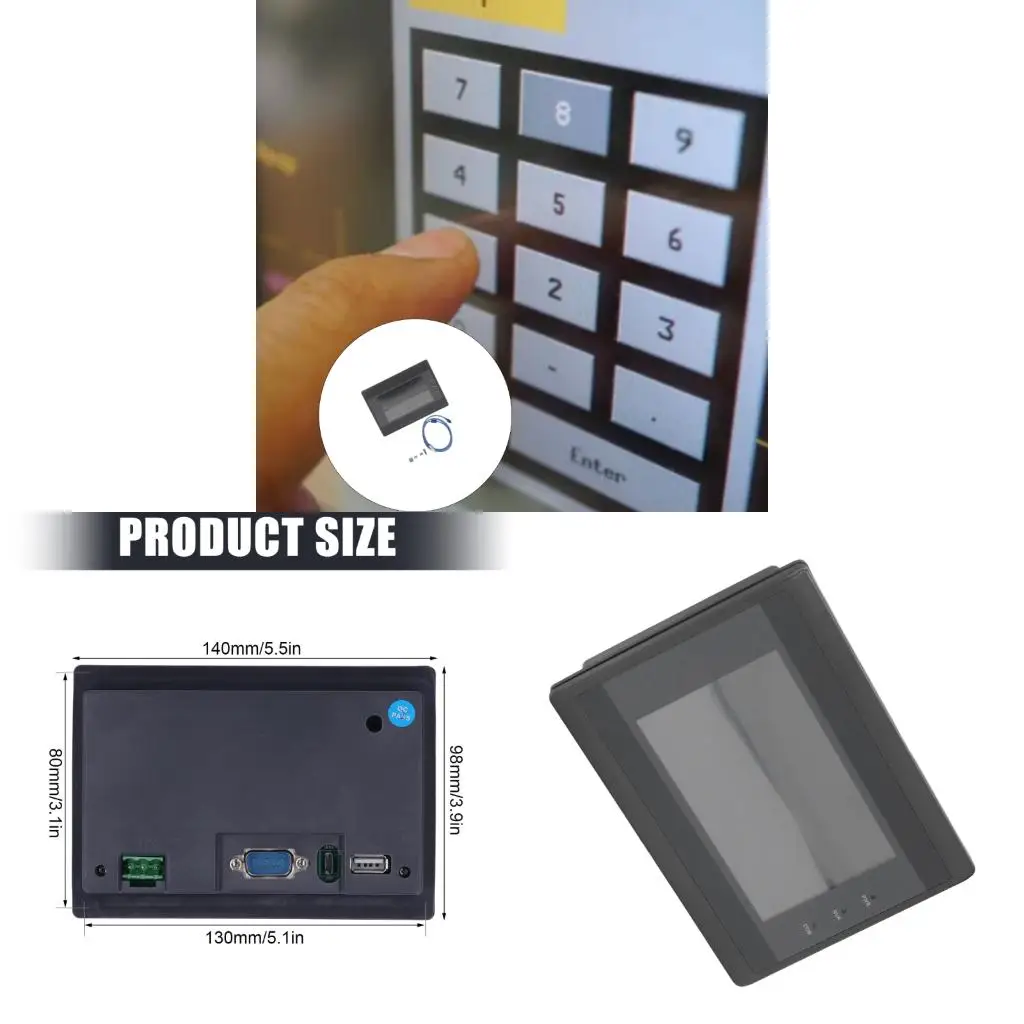 

Модуль программируемых интерфейсов 20000H Светодиодная подсветка Поддержка RS422 Кодирование ПЛК не требуется