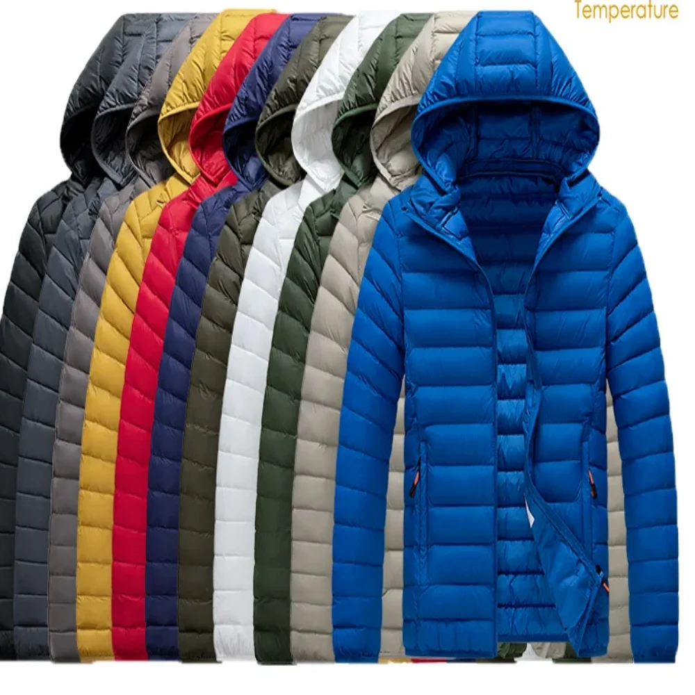 Jaket Pria 8XL Tahan Air untuk Musim Gugur dan Musim Dingin, Jaket, Mantel, Jaring, Berkerudung, Pakaian Kasual, Pakaian Luar Ruangan, Pakaian Berkerudung, Pria