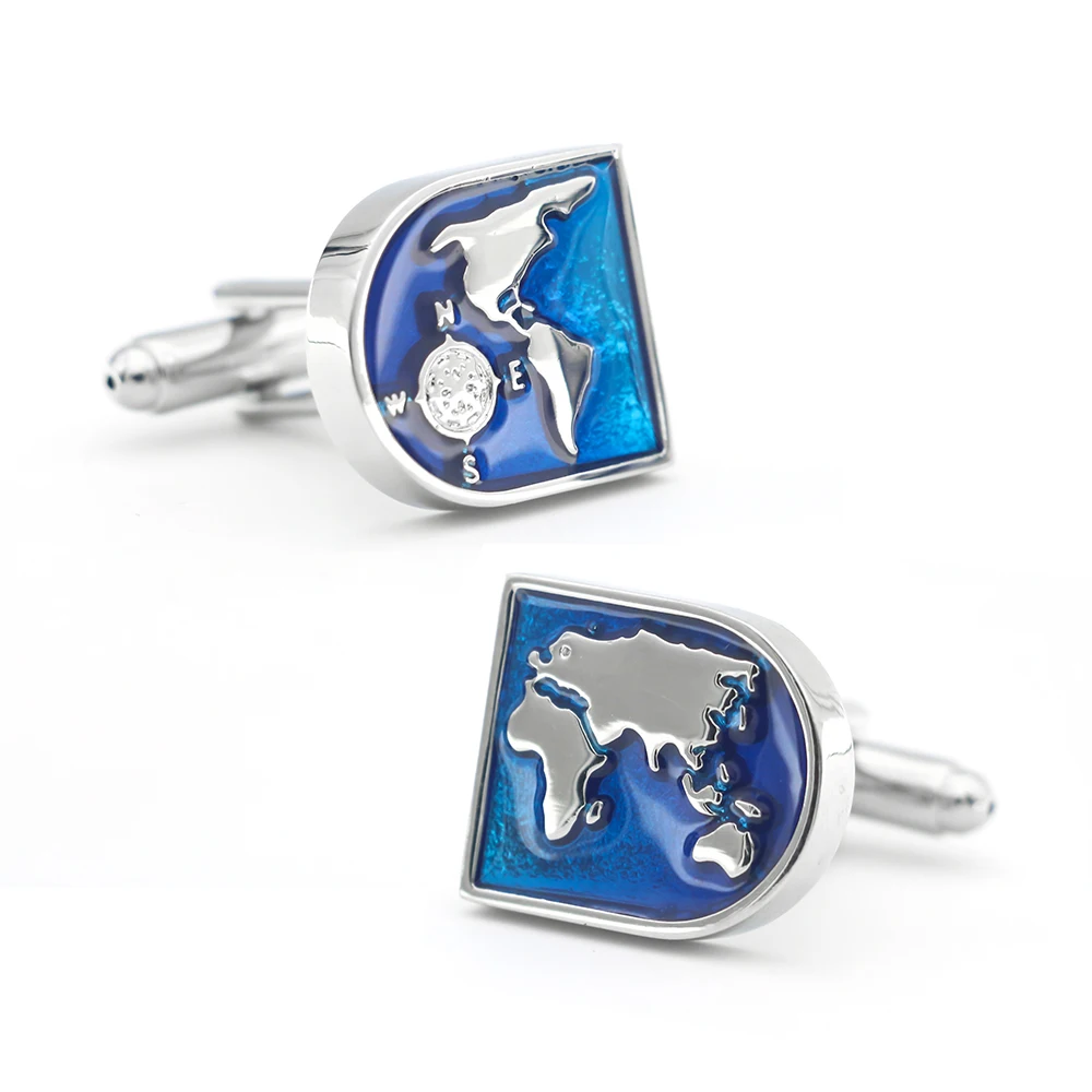 iGame Anchor Cuff Links Quality Brass Material Sailing Navigation Series Cufflinks For Seamen