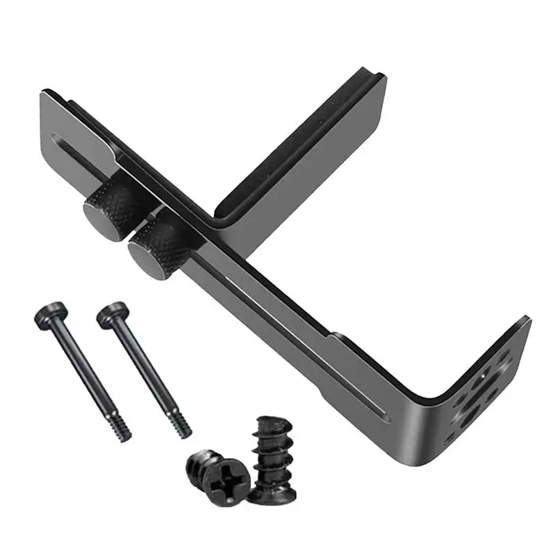 แชสซีสีดํา 12 ซม. ตําแหน่งพัดลมวงเล็บการ์ดกราฟิก 6-96 มม. เลื่อนสแตนเลสปรับได้ป้องกันการหย่อนคล้อย