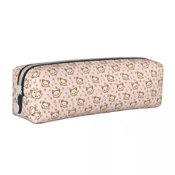 Pink Korilakkuma Pencil Case Rilakkuma Pen Bag Girls Boys Big Capacity Office Gifts Pencilcases