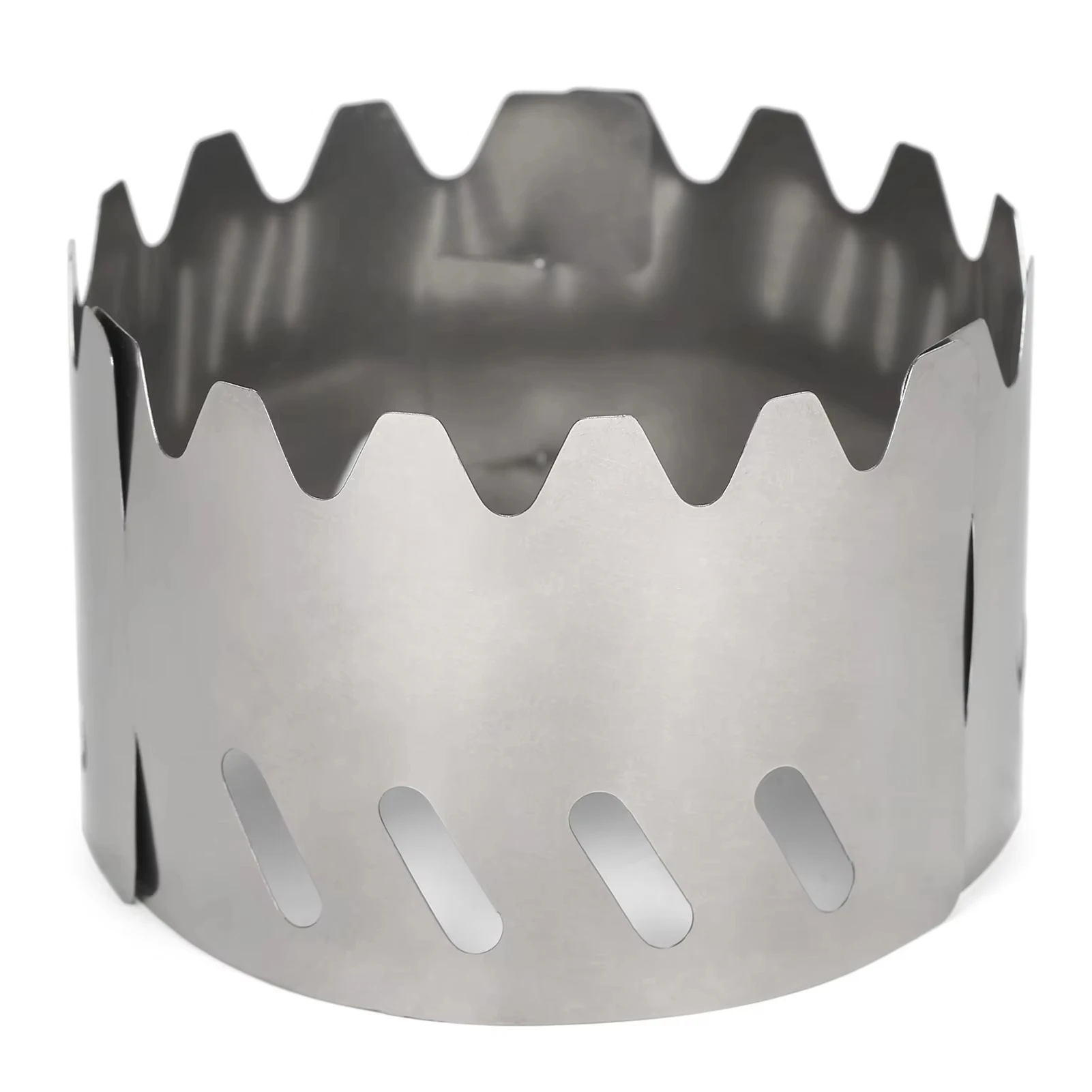 

Outdoor Camping Hiking Stove Draft Shield Portable Titanium Wind Shield for Gas Stove Alcohol Stove Rack Stand Windscreen