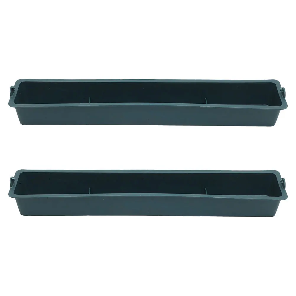 

2Pcs Multi-Grid Bird Feeder Durable Wear-Resistant Pet Supply Parrot Chicken Duck Cage Accessories Fodder Pot Chicken Feeder