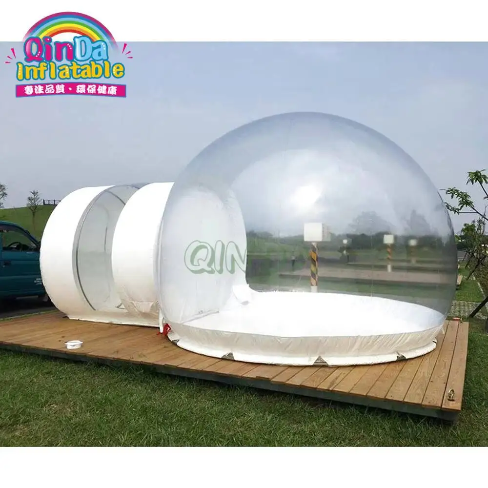 Aufblasbare transparente Casa House Bubble Dome Zelte Aufblasbares Bubble Igloo Zelt