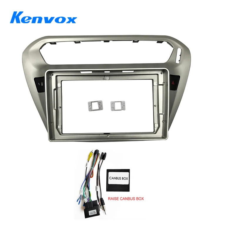 

Автомобильный радиоприемник для peugeot 301 citroen elysee 2014-2018 Android 2 Din стерео монтажная рамка лицевая панель комплект рамки