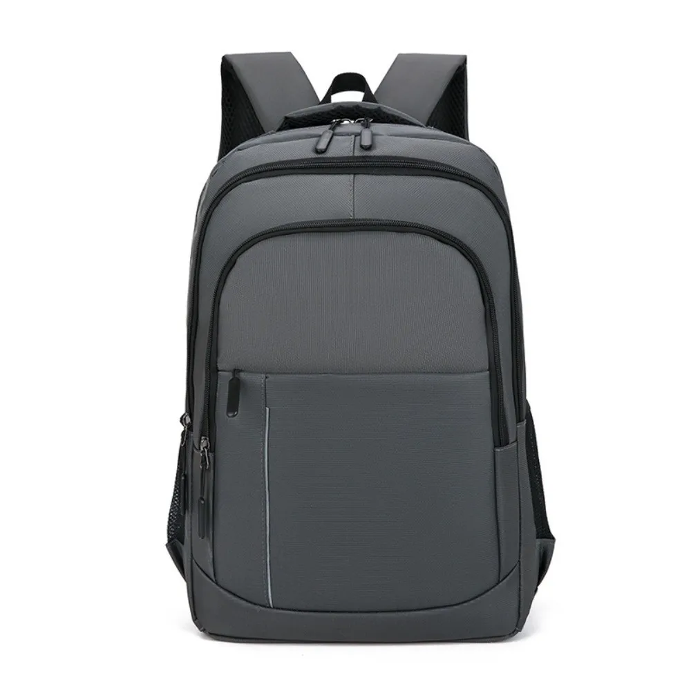Lightweight Men's Business Backpack Minimalist Anti-splash Water Students Durable Daypack Scratch Prevention Fixed Webbing