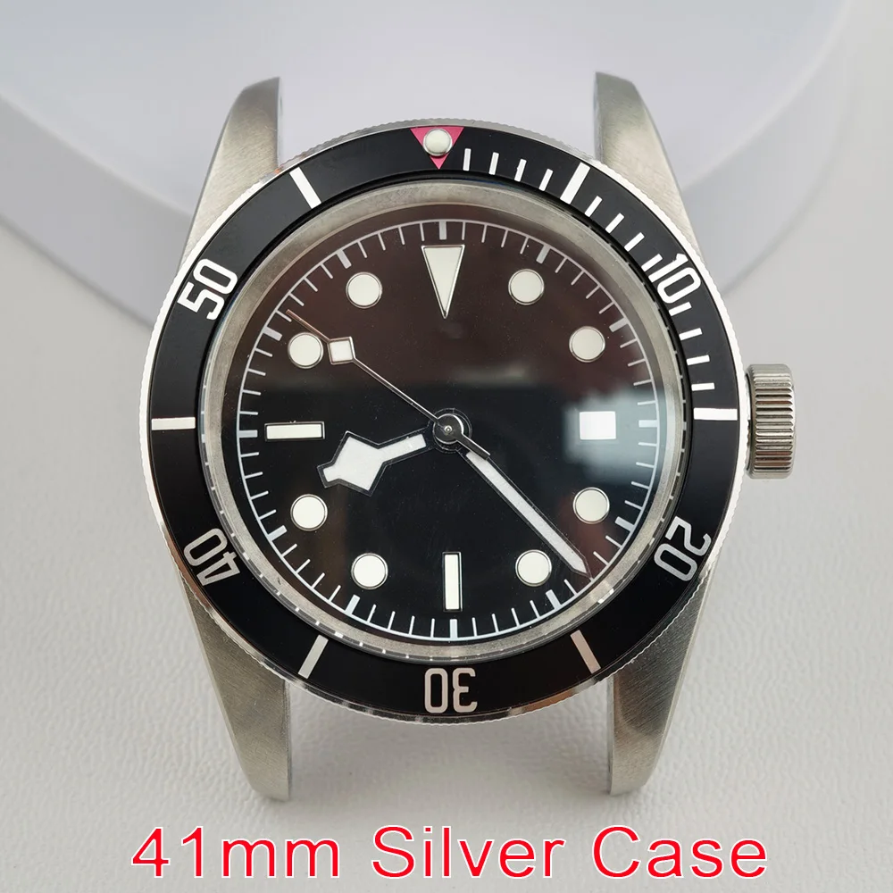 41mm stainless steel case inlaid with sapphire glass suitable for M8215 movement/30.5mm dial suitable for 22mm strap accessories