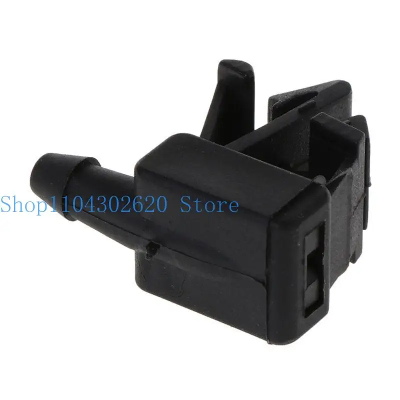 

02DE Car Front Windscreen Universal Washer Jet Wiper Nozzle Water Spray DIY Kit Compatible for Citroen Replacement 2x