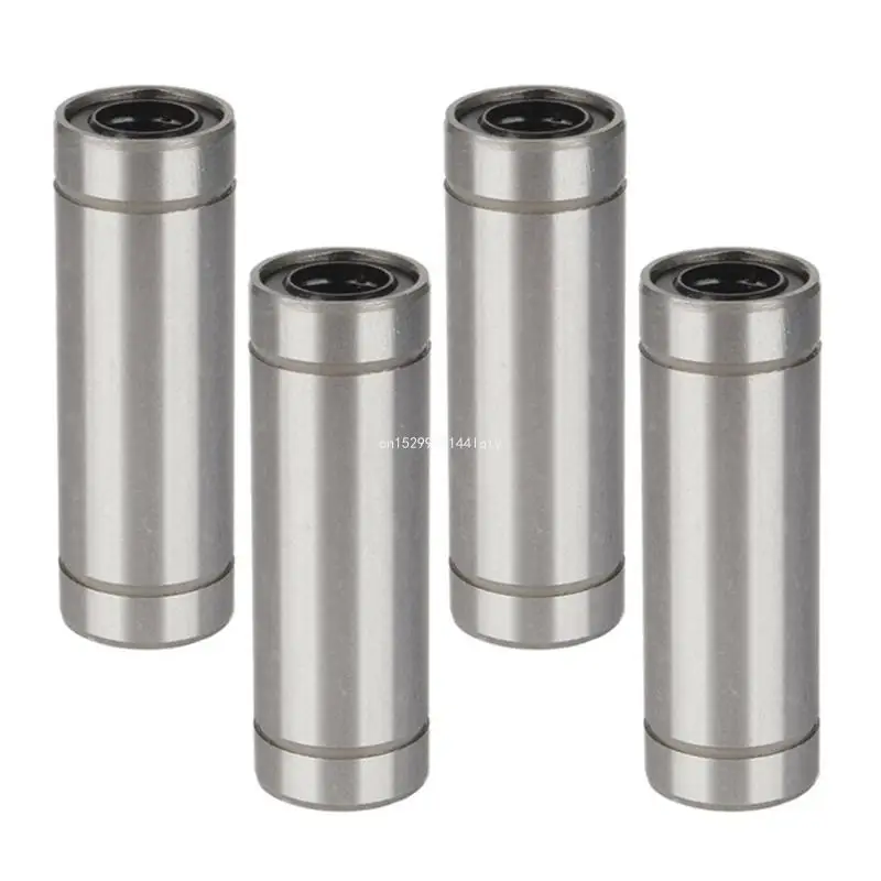 

4Pcs LM6UU LM8UU LM8LUU Linear Bearing Linear Motion Bearing Bushing Dropship