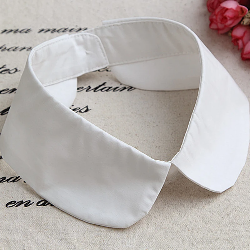 2023 Women Autumn Winter Removable False Collar White Removable Faux Col Detachable Collars for Women Blouse Shirt Sweater Decor