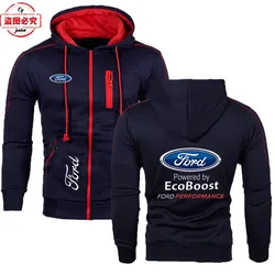 WRC Rally Ford Racing Car Logo Jacket Racing Suit Top Casual Sweater Ford Car Logo Hooded Jacket