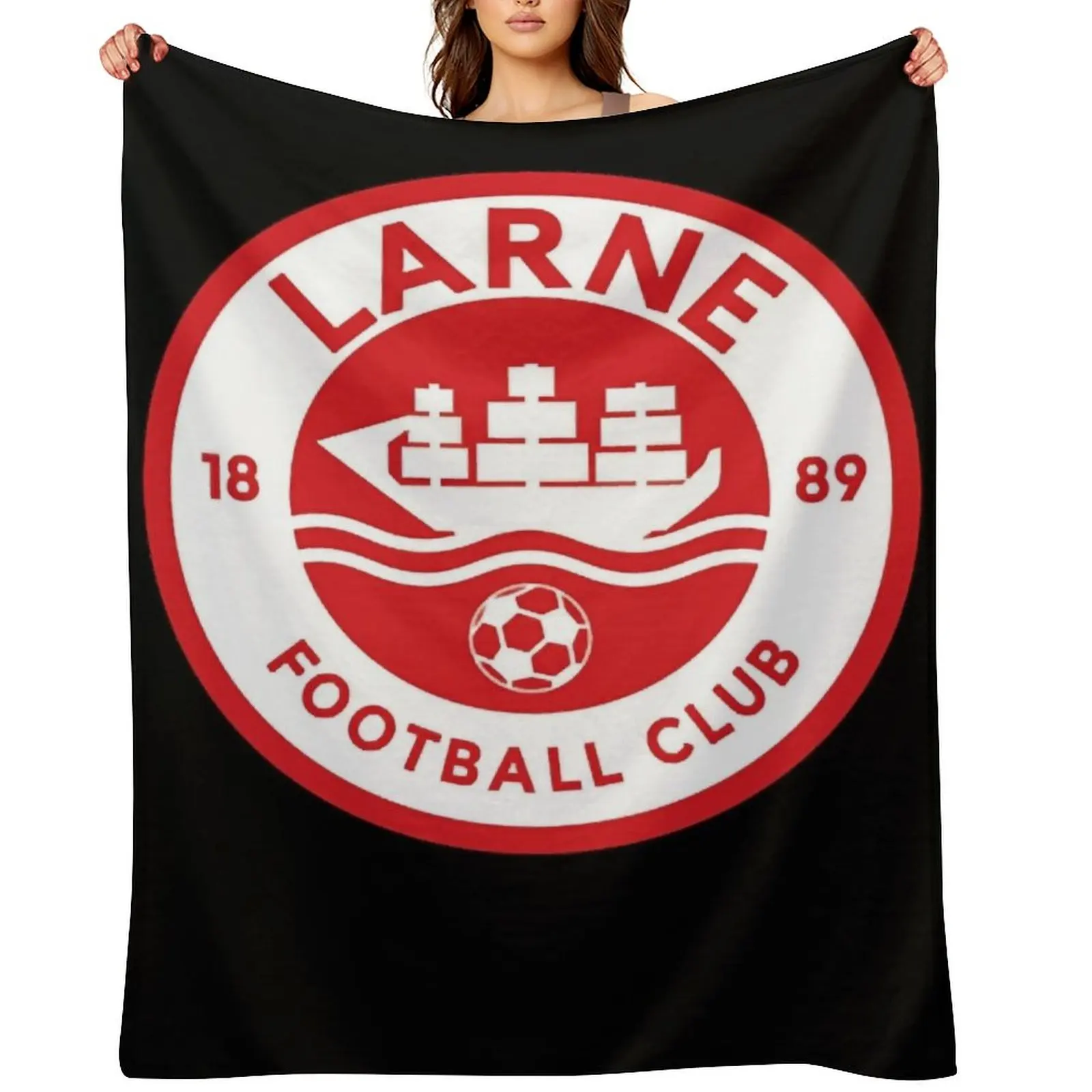 

FC-Larne Throw Blanket manga Blankets For Sofas Hair Decorative Beds Blankets