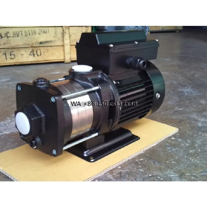 

4 3000W Big Flow Centrifugal Irrigation Water Horizontal Electric Stainless Steel Horizontal Multistage Pump