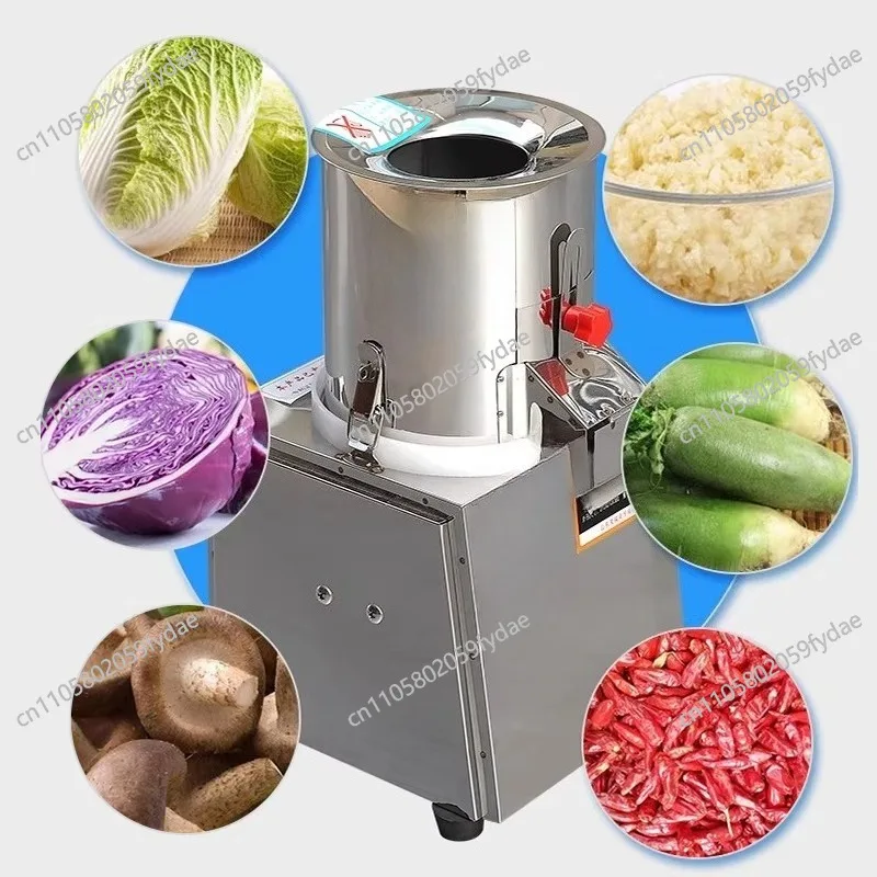 Model 160 Vegetable Chopper, Multi-Functional Chicken Feed Grinder with Stainless Steel Safety Guard and Blades