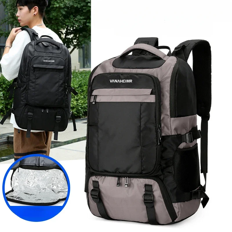 High-capacity Backpack Cooler Insulated Leak Proof ,Portable Lightweight Beach Travel Camping Lunch Backpack for Men and Women