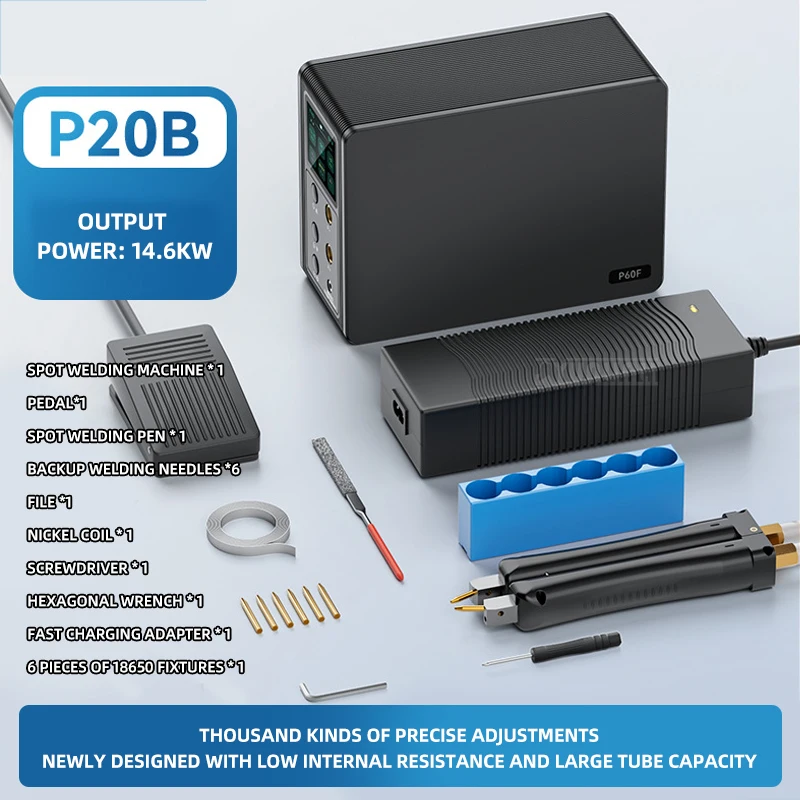 Household P20B Farad capacitive spot welding machine stainless steel lithium battery  Metal welding machine