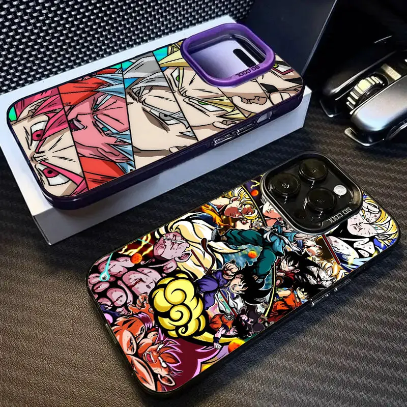 Anime GokuS Eyes Phone Case for Samsung Galaxy S26 S25 S24 S23 S22 S21 S20 Note20 FE Ultra Edge Plus 4G 5G Anti Fall Matte Cover