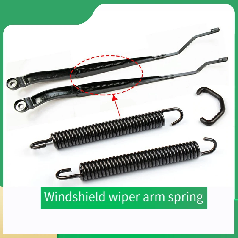 

Car Wiper Spring Wiper Arm Accessories Spring Wiper Arm Strong Hook Spring Width 11.5-14mm Length 68-110mm