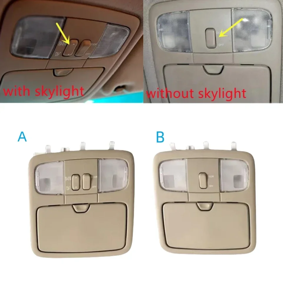 Genuine Car Inner Overhead Console Dome Light Lamp Assey With Sunroof Switch For Toyota Land Cruiser Prado LC120 4000 2700