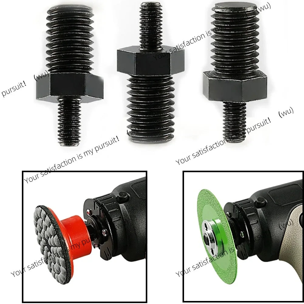 Angle grinder connection tools, 5mm to 10mm grinding adapters for furniture manufacturing, metal cutting power tool parts