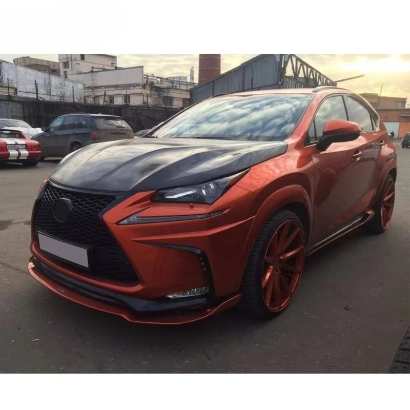 For 2014-2020 NX Carbon Fiber Engine Hood Automotive Replacement and Installation Carbon Fiber Engine Cover