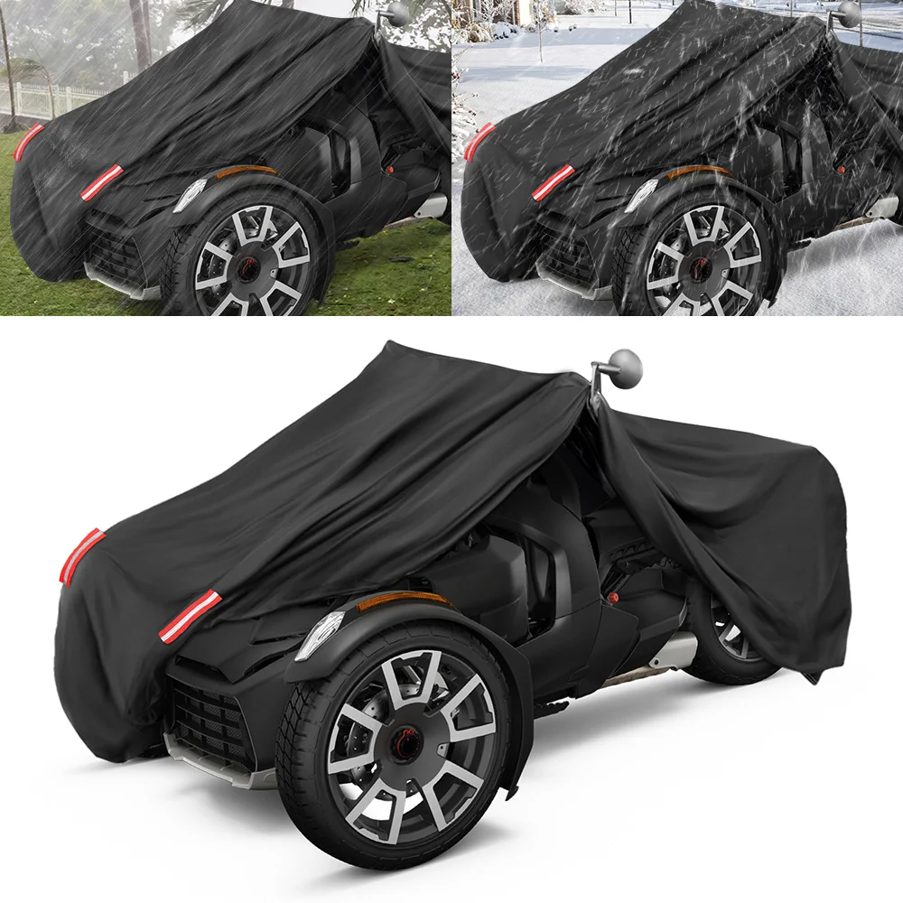 

On-Road 210T Full Cover Dustproof Windproof Weather Resistant For Can-Am Ryker 600 900 ACE Sport Rally Edition 2019-2024