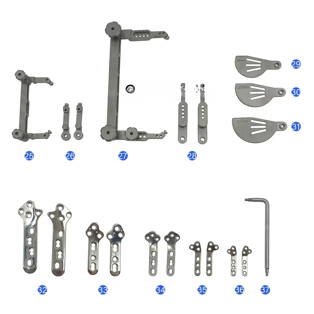 Orthopedic Surgery Traumatology Stainless Steel Bone Locking Tplo Plates Jig For Animals Dogs Veterinary Instrument