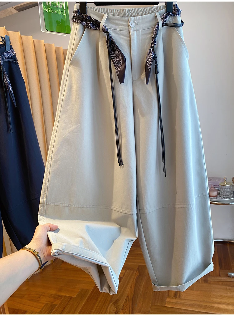 กางเกงผู้หญิงสไตล์ฮิปฮอป ลายตารางจีบพลีท แนววินเทจ มินิมอล ชิค สำหรับฤดูใบไม้ร่วง เหมาะกับสาวๆ นักศึกษา ดูมืออาชีพ มีสไตล์ ซ้อนชั้น ลายตารางพับ ดูเซ็กซี่