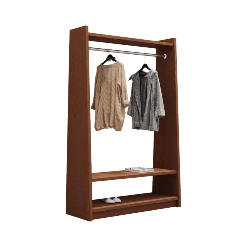 

Wardrobe women's shoes and bags display cabinet side hanger Internet celebrity live broadcast high-end sample display rack
