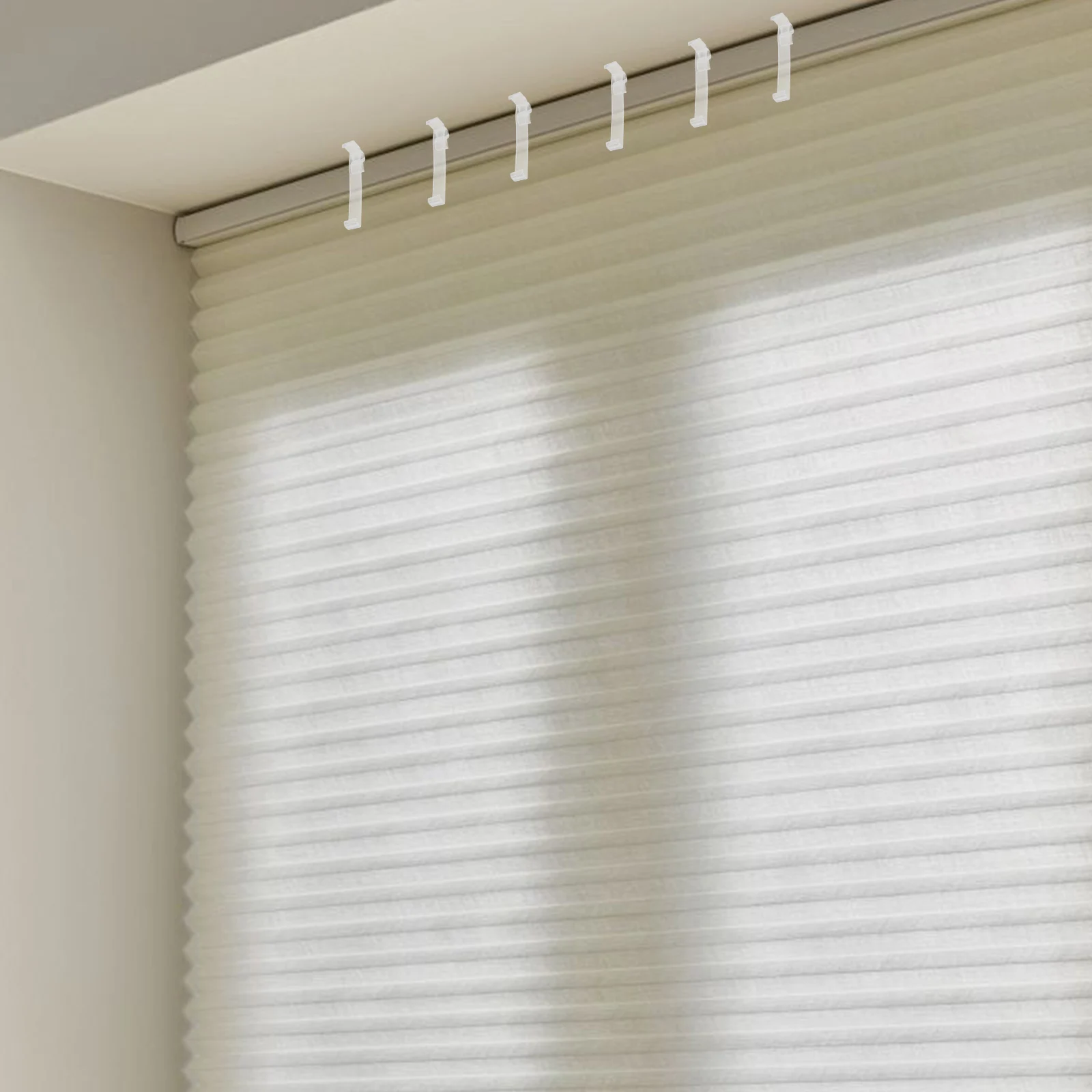

20 pcs Retainer Hidden Blind Clear Plastic Window Blind Wood Replacement Retainer Vertical Blinds Hardware Window Blinds