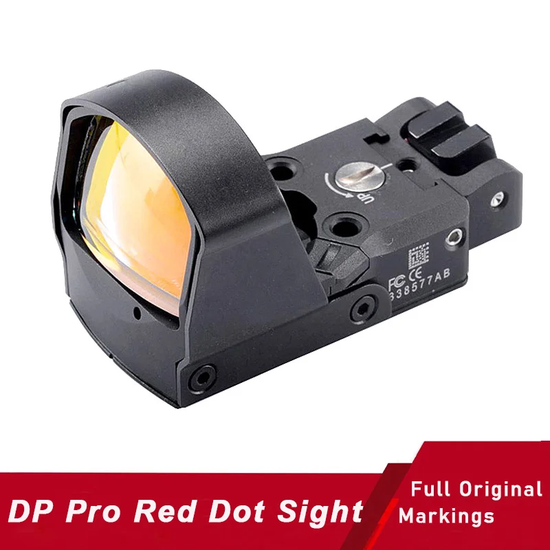 Tactical LP DP Pro Red Dot Sight With Glock Mount 2.5 MOA Reticle Hunting Rifle Scope Compact Holographic Reflex Sights