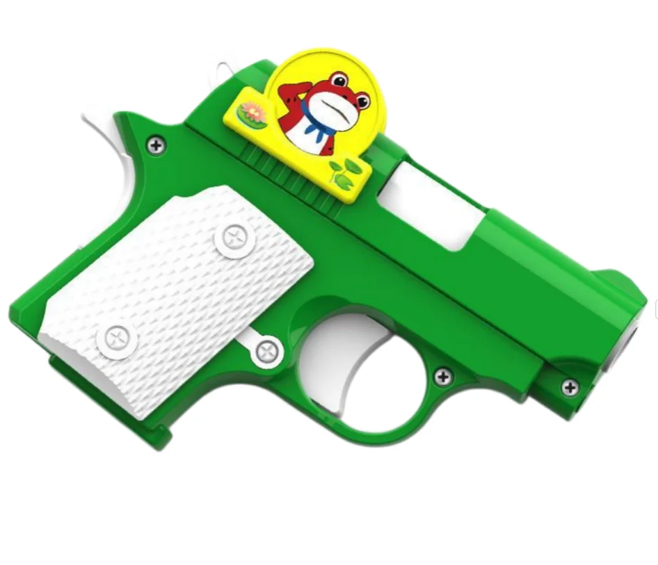 

1 PCS New M1911 Carbine M Mark French Fries Potato Starch Carrot Gun Salute Salute Frog Radish Guns Decoration Toy Novelty Toys