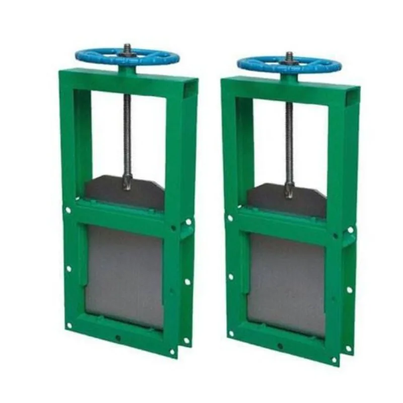 

Hand wheel type flapper valve Dust remover Discharger Drain gate valve Square port Electric pneumatic flapper valve