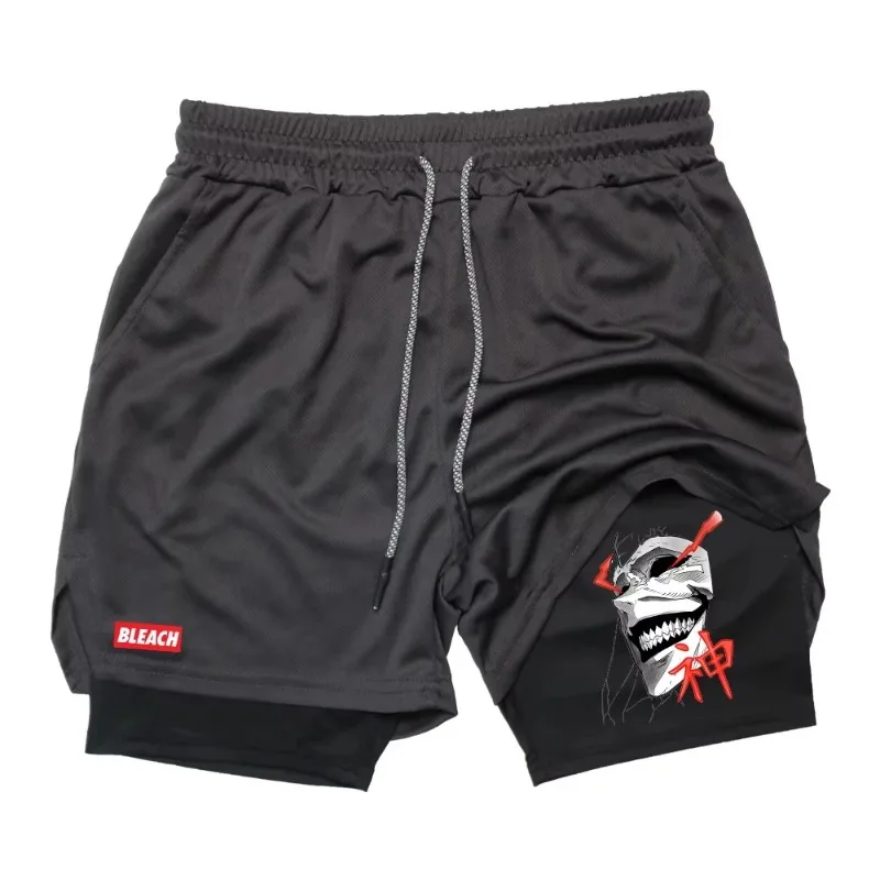 

Мужские шорты с несколькими карманами, свободные повседневные пляжные шорты для фитнеса, влагоотводящие, для занятий спортом в тренажерном зале, серия Y2k, утягивающие шорты для бега