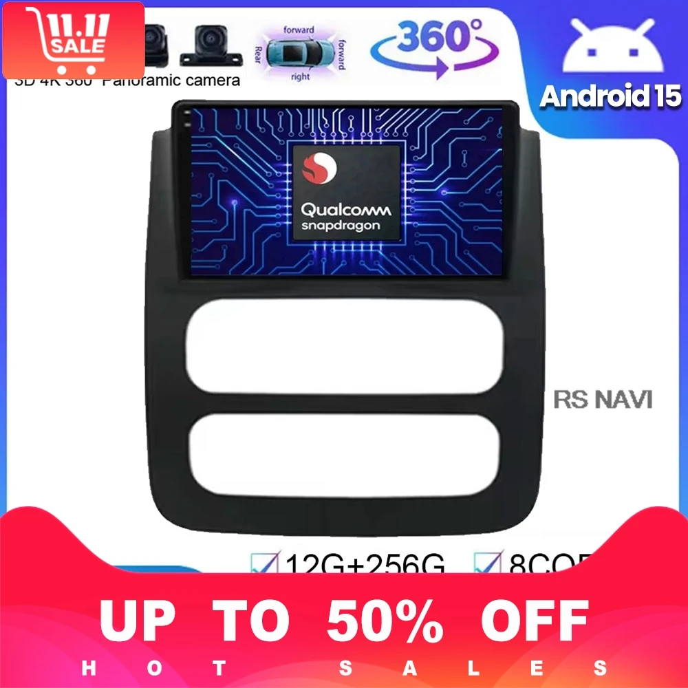 

Android 15 For Dodge RAM 1500 2500 3500 2002 - 2005 Car Radio Navigation GPS Multimedia Video Player No 2din DVD Wifi Stereo DSP