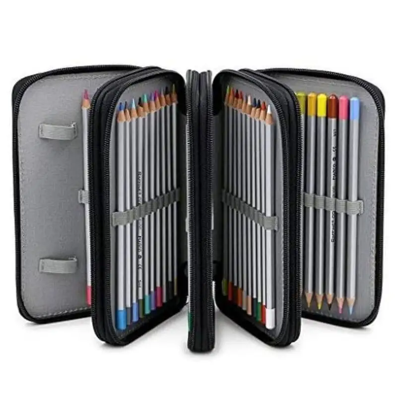 Student stationery bag, sketching and painting storage, colored pencil bag, large capacity storage, painting pen storage bag
