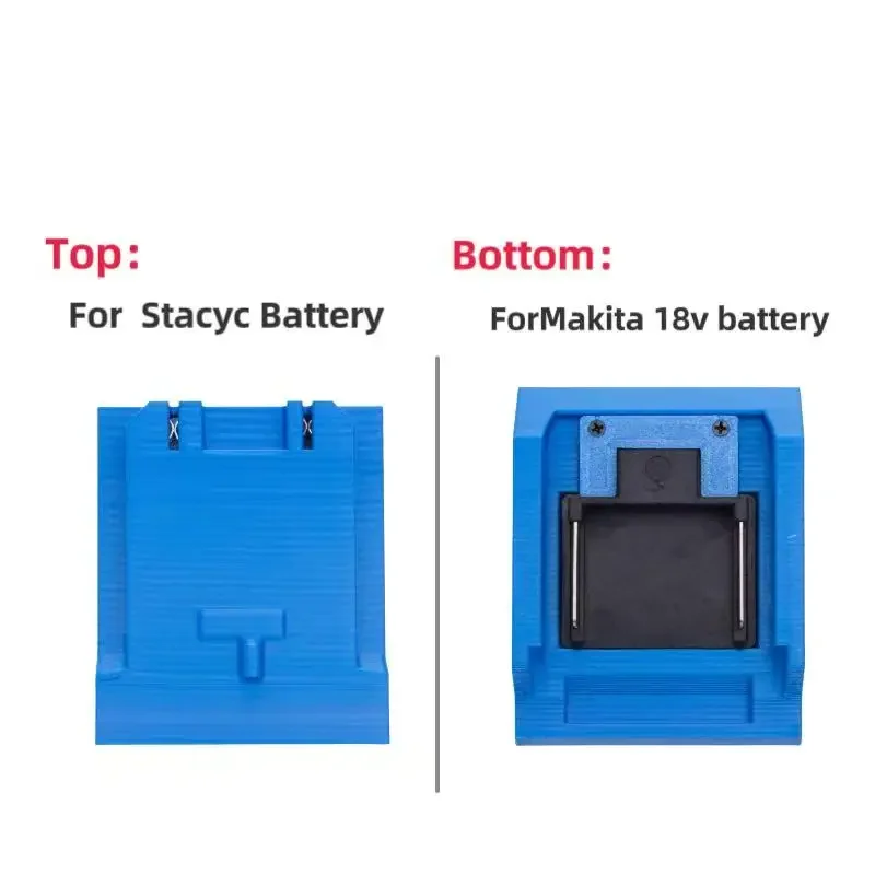Adapter for Stacyc / Makita 18V Batteries. Works with All New Stacyc Bikes.