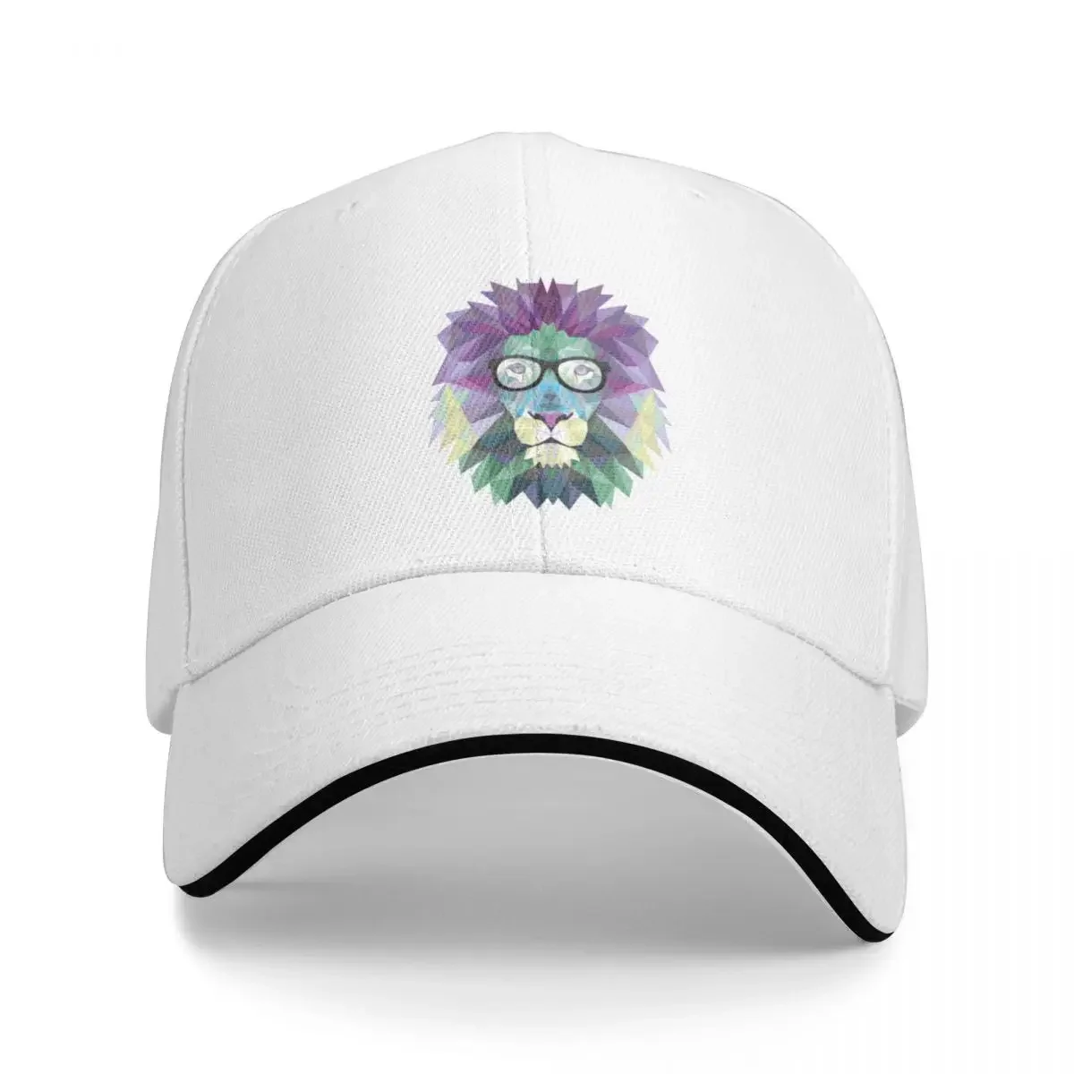 Geometric lion face Cap Baseball Cap hats baseball cap custom women's beach outlet 2023 Men's