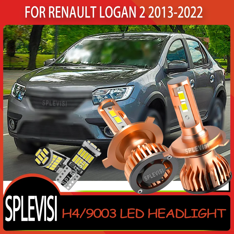 

Simple Installation High-Quality Powerful Beam H4 LED HEADLIGHT FOR RENAULT LOGAN 2 2013 2014 2015 2016 2017 2018 2019-2022