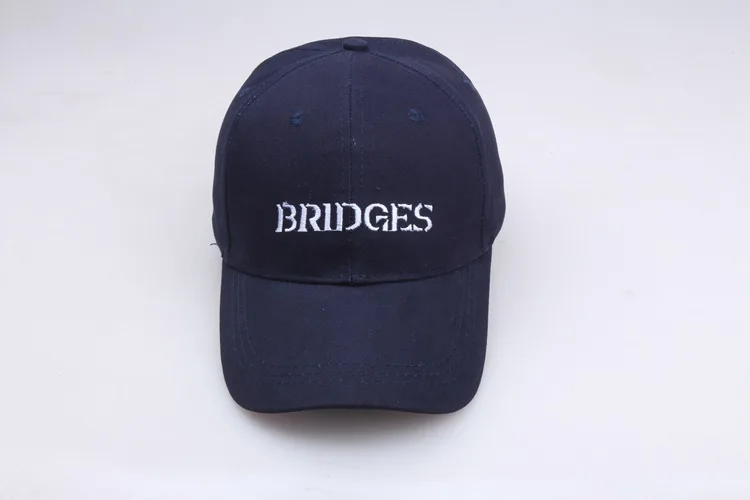 Game Death Stranding Blue Hat Sam Bridges Embroidery Baseball Sun Hat Adjustable Breathable Adult Trucker Unisex Cap