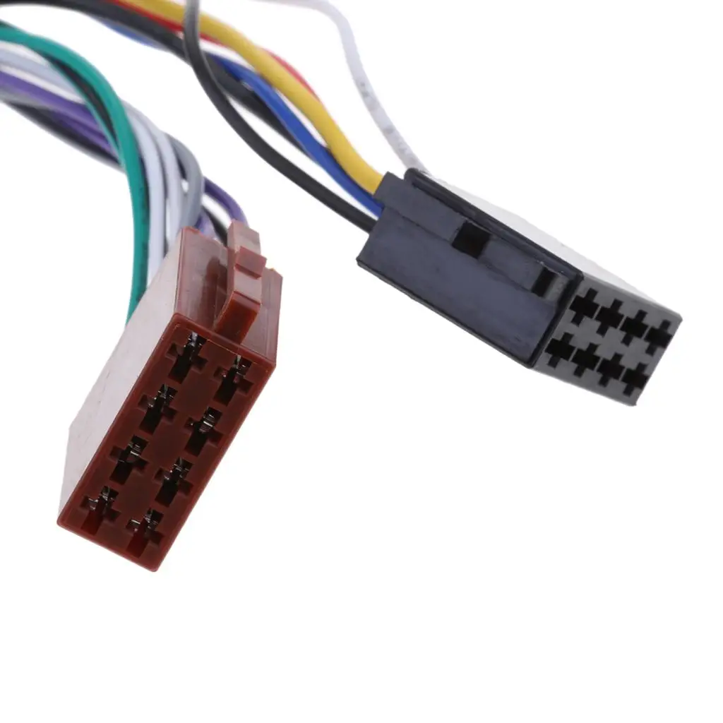 Radio Cable Wire Harness Multi-color ISO Connection Audio Harness for Ford Fiesta Car Accessories Tuning