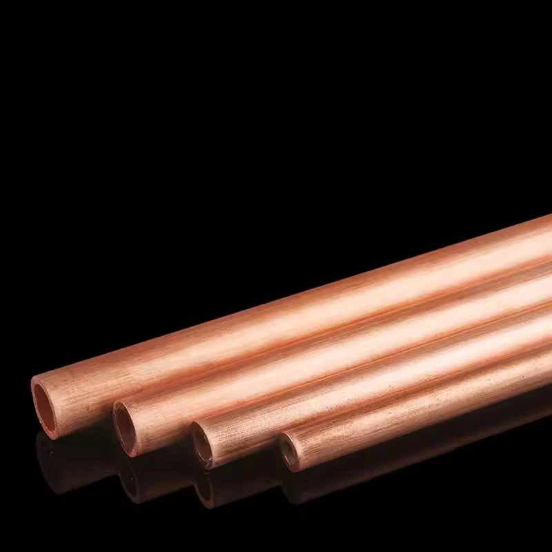 1pcs Red copper Tubes OD 2~20mm ID 1~18mm Length 100mm~500mm Copper straight pipe Copper Metal Pipe Tubing