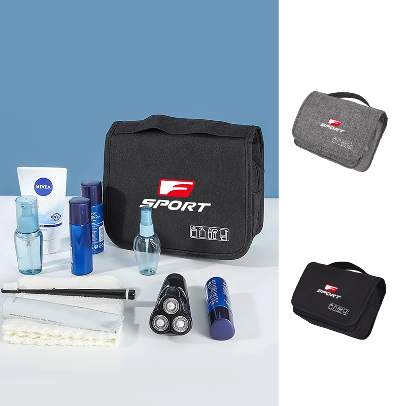 

For Lexus Fsport IS300 ES RX LS IS NX CT LX UX LC RC GS GX SC Fans Portable Storage Bag Toiletries Organizer Women Cosmetic Bag
