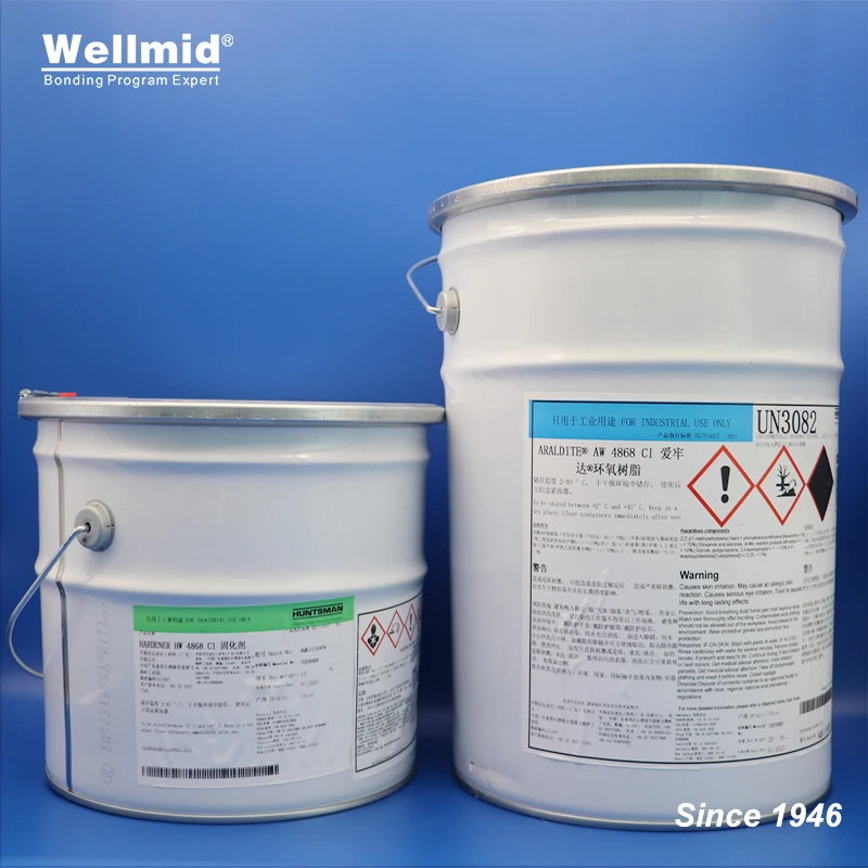 Araldite aw hw 4868 hoch gehärtetes ab epoxidharz ideal geeignet für metall grp glasfaser verbund struktur kleber 2k kleber – Detail 1