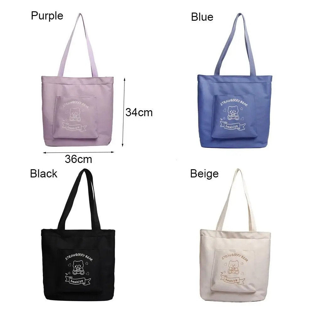 Gift Multicolor Tote Bag Nylon Transparent Window Doll Outdoor Bag Waterproof ACGN Shoulder Bag Students