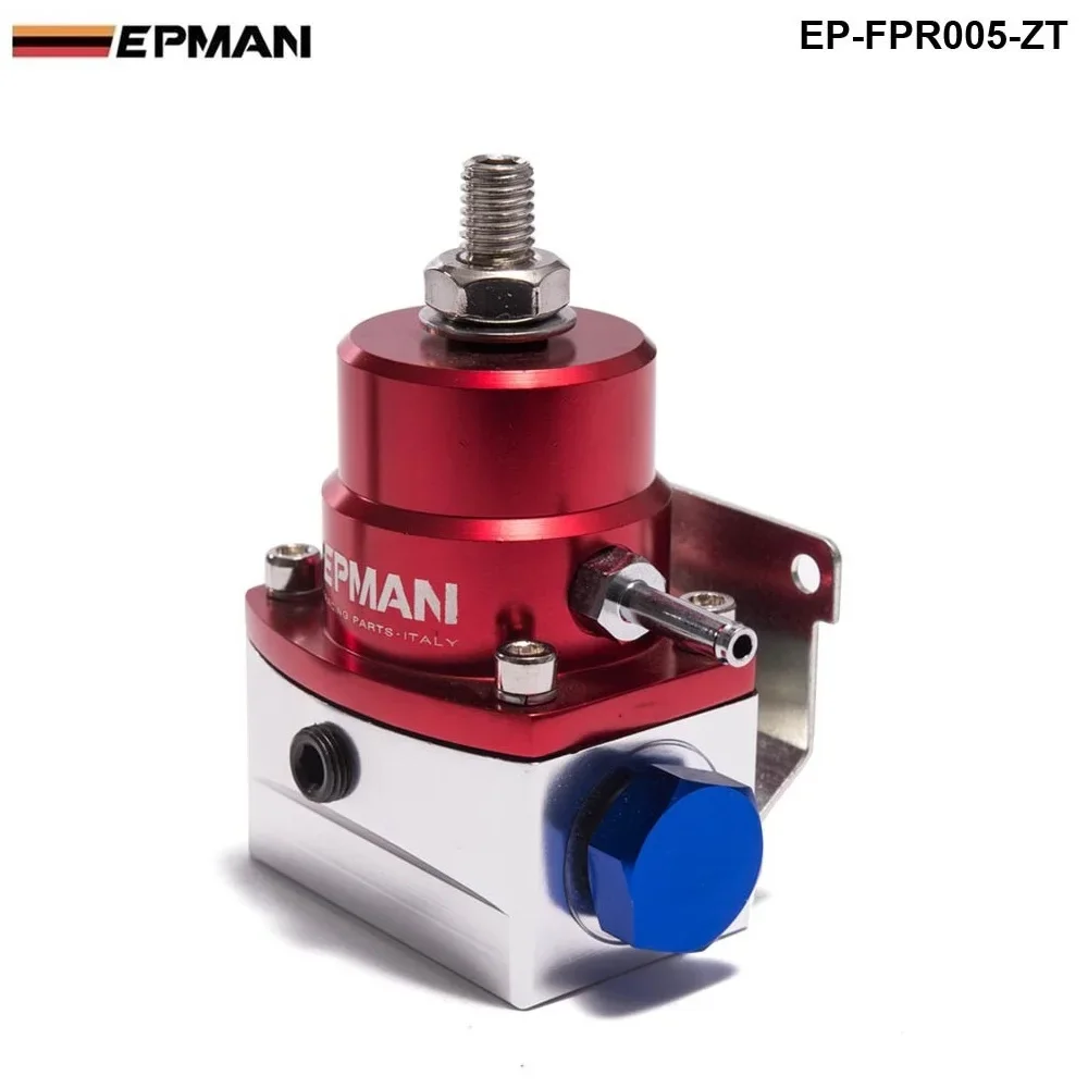 EPMAN Adjustable 0-150 PSI Fuel Pressure Regulator Injected Bypass (With Gauge /No with ) For BMW E36 325 328 M3 EP-FPR005-ZTGA
