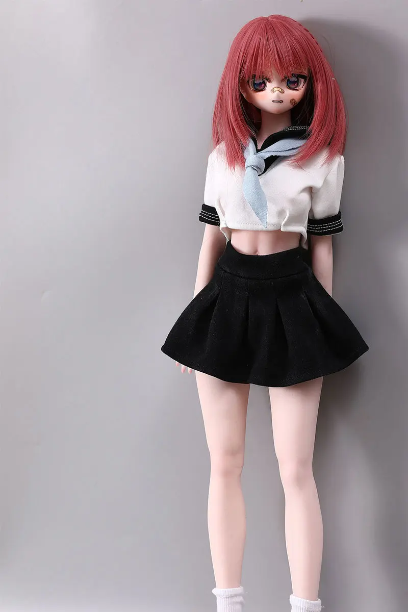 

60cm Solid Silicone Doll Anime Animation Action Figures Metal Skeleton Toy PVC Head