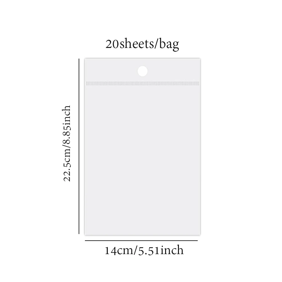 Mr Paper 20Pcs/book Collage Pieces PET Light Vintage Double Translucent Sticker Book Creative Stationery Stickers DIY Handbook