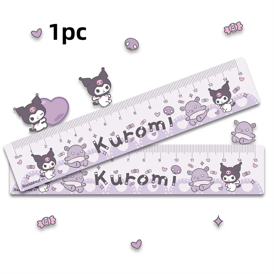 귀여운 만화 디자인의 HelloKitty 아크릴 자 라이센스 학교 문구, 생일 및 파티 호의에 이상적